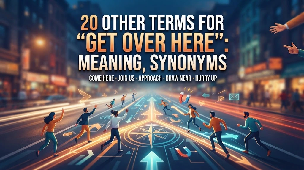 other terms for get over here with gramoraa
