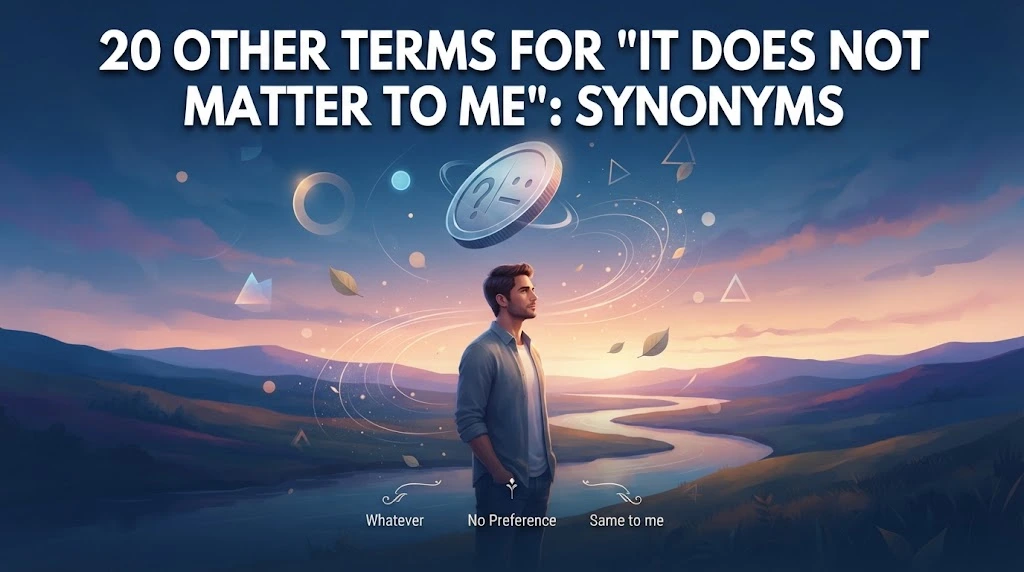 other terms for it does not matter to me with gramoraa