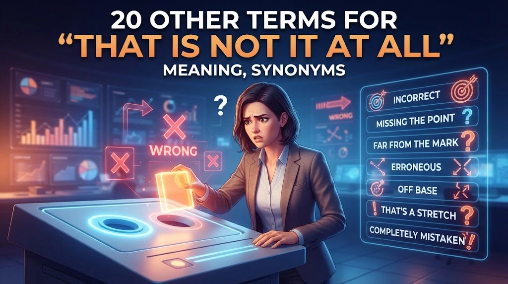other terms for that is nit it at all with gramoraa
