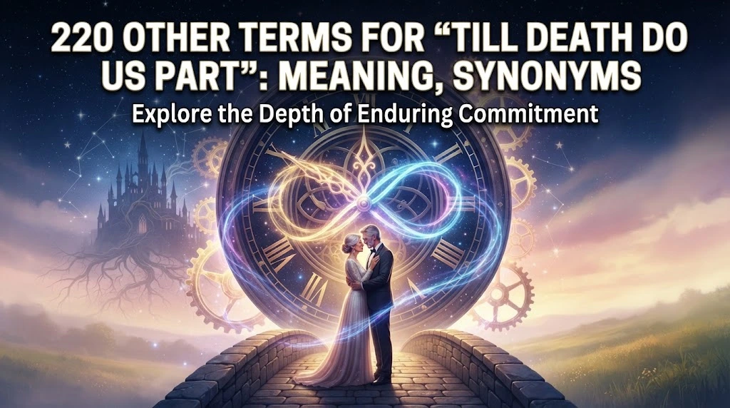 other terms for till the death do us part with gramoraa