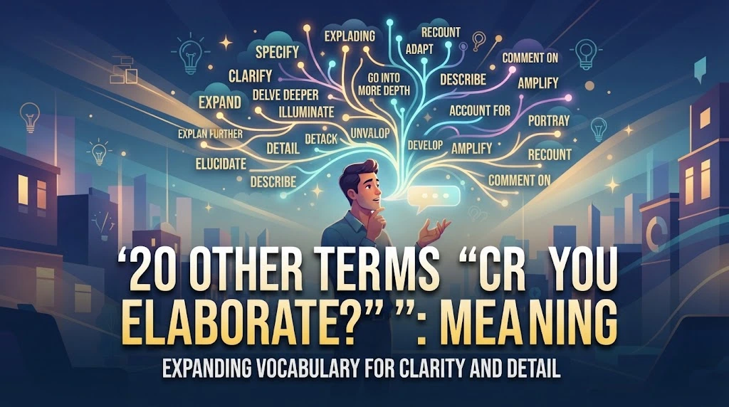 other terms for can you elaborate meaning with gramoraa