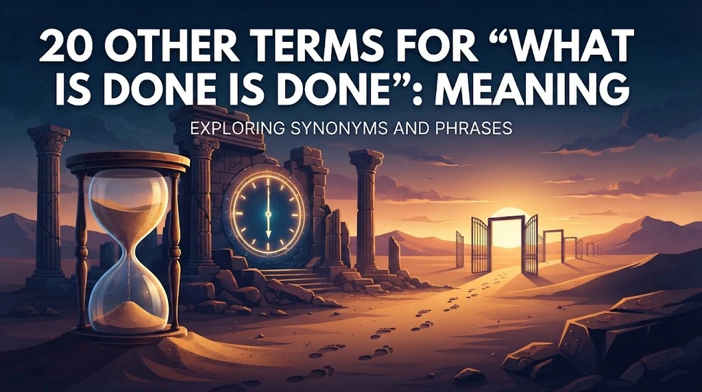other terms for what is done is one meaning with gramoraa
