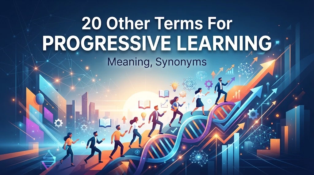 Other terms for progressive learning meaning synonyms